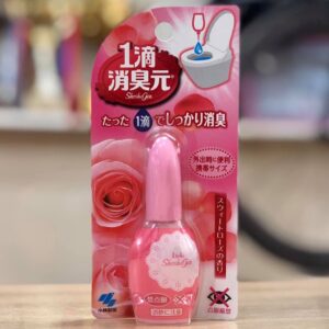 Nước nhỏ thơm bồn cầu Kobayashi Shoshugen 20ml hương hoa hồng- Hàng Nhật nội địa