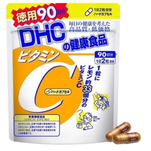 DHC - Viên Uống Bổ Sung Vitamin C Nhật Bản Gói 90 Ngày ( 180 Viên )