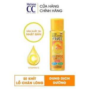 Nước hoa hồng CC Melano Rohto Lotion trắng da trị thâm nám tàn nhang 170ml