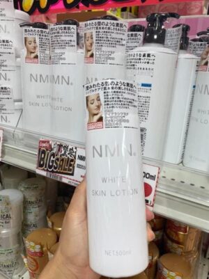 Nước hoa hồng NMN White Skin Lotion dưỡng trắng, cải thiện nếp nhăn, lão hóa chai 500ml