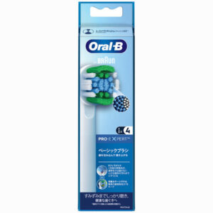 Set 4 đầu bàn chải điện thay thế Oral-B Nhật Bản mẫu 6- Hàng Nhật nội địa