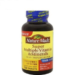 Viên uống bổ sung Vitamin tổng hợp và khoáng Nature Made 120 viên - Hàng Nhật Nội Địa