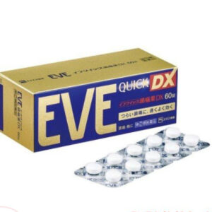 Viên uống hỗ trợ giảm đau hạ sốt Eve Quick DX Nhật Bản 40 viên - Hàng Nhật nội địa