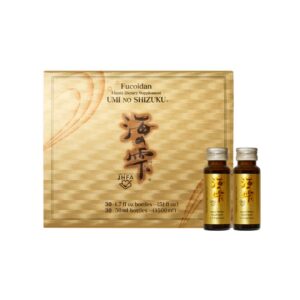 Nước uống ngăn ngừa và hỗ trợ điều trị ung thư Fucoidan Umi No Shizuku Liquid Dietary-Hàng Nhật Nội Địa Supplement( hộp 10 lọ)