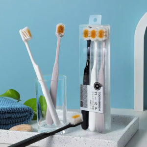 Set 3 Bàn Chải Người Lớn Siêu Mềm Toothbrush Soft - Hàng Nhật nội địa