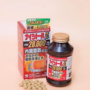 KOBAYASHI- Viên Uống Giảm Mỡ Bụng Naishitoru Z 28000mg Hộp 315 viên ( 21 ngày)