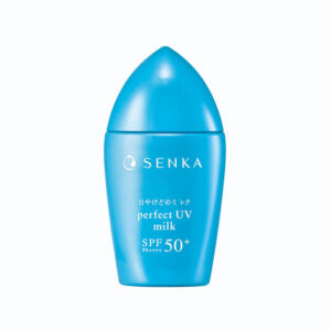 Sữa Chống Nắng Senka Kiềm Dầu, Mịn Lì Cho Da Dầu 40ml Perfect UV Milk SPF50+ PA++ - Hàng Nhật Nội Địa++