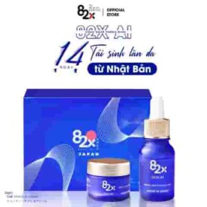 82X- Bộ Đôi Tái Sinh Làn Da, Dưỡng Da Từ Tế Bào Gốc Và Công Nghệ AI