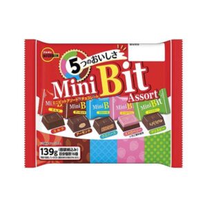 Socola Mini Bit hỗn hợp 139gr - Hàng Nhật nội địa