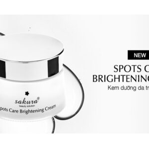 SAKURA BEAUTY- Kem Dưỡng Trắng Da Ngừa Sạm SPOTS CARE BRIGHTENING CREAM 45gr