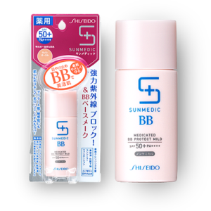 BB Cream chống nắng Shiseido SUNMEDIC Medicated BB Protect EX 5 trong 1 (tone tự nhiên) - Hàng Nhật nội địa