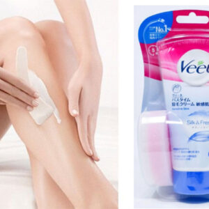 Kem Tẩy Lông Veet Pure 150g Xanh Lá Dùng Được Cho Da Nhạy Cảm