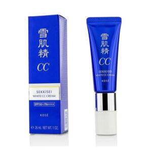 KEM TRANG ĐIỂM CC KOSE SEKKISEI NHẬT BẢN SPF 50/PA+++ tone 02 màu da tự nhiên - Hàng Nhật nội địa