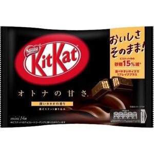 Bánh KitKat Chocolate Mini Đắng Nestlé 130g - Hàng Nhật nội địa