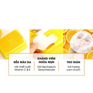 Hộp 20 mặt na cc melona cấp ẩm, ngăn ngừa thâm nám - Hàng Nhật nội địa