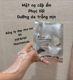 Mặt Nạ Kr.Lab+ B5 EGF Complex Cấp Ẩm Phục Hồi - Hàng Nhật nội địa