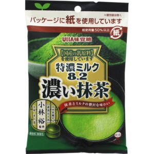 Kẹo UHA Mikakuto Milk Tokuno Milk 8.2 Matcha 75g