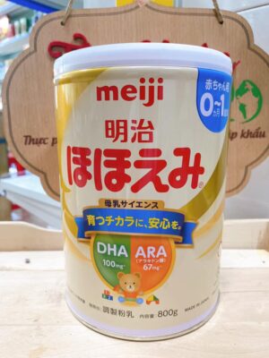 MEIJI- Sữa công thức Meiji số 0 nội địa Nhật 800g (0 - 12 tháng)