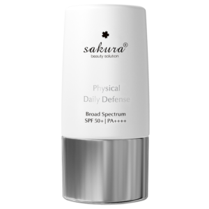 KEM CHỐNG NẮNG VẬT LÝ SAKURA PHYSICAL DAILY DEFENSE SPF 50+ PA++++