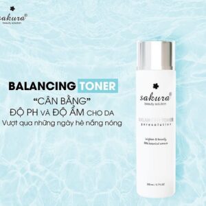 Nước cân bằng da SAKURA Balancing Toner 20ml