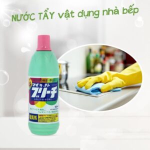 Nước tẩy rửa nhà bếp Rocket Soap Nhật Bản chai 600ml không gây hại da tay khi tiếp xúc - Hàng Nhật nội địa