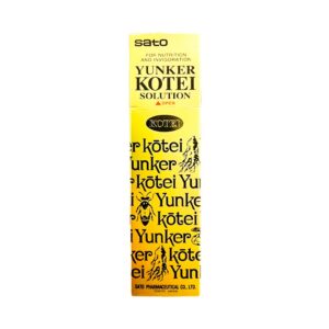 Nước uống tăng lực nhân sâm Sato Yunker Kotei 30ml - Hàng Nhật nội địa