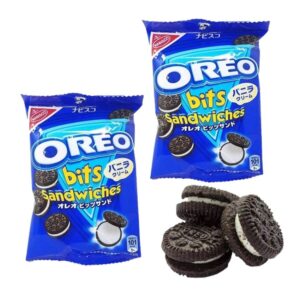 Bánh Quy Oreo Bits Sandwiches kẹp vani 65gr - Hàng Nhật Nội Địa