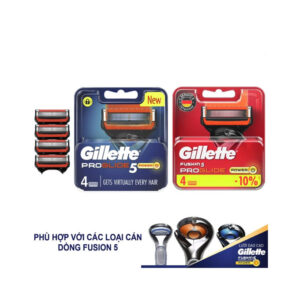 P&G- Hộp 4 Đầu Dao Cạo Thay Thế Gillette Proglide 5+1 Lưỡi Kép mẫu 1