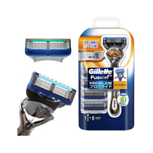 P&G- Set Dao Cạo Râu Gillette Fusion 5 Lưỡi Kép (1 Thân+ 6 Đầu Thay Thế) Mẫu 2