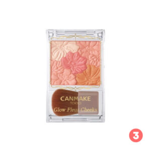 Phấn má hồng Canmake Glow Fleur Cheeks (6.3g) - Hàng Nhật nội địa