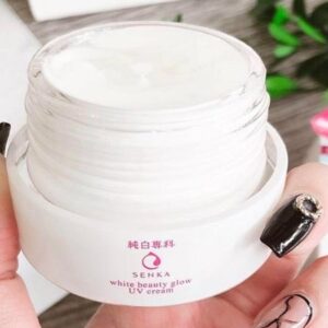 Kem dưỡng trắng da chống nắng ban ngày Senka SPF 25/PA ++ 50g - Hàng Nhật nội địa