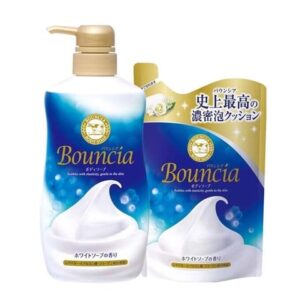 BOUNCIA - MUA 1 TẶNG 1 Sữa Tắm Cow Bouncia Sữa Bò Hương Hoa Cỏ 500ml ( tặng túi 400ml)