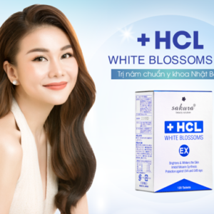 Viên Uống Giảm Nám Tàn Nhang SAKURA WHITE BLOSSOMS HCL EX