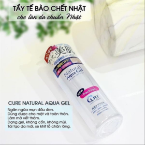 Cure tẩy tế bào chết cure natural aqua gel 100gr - hàng Nhật nội địa