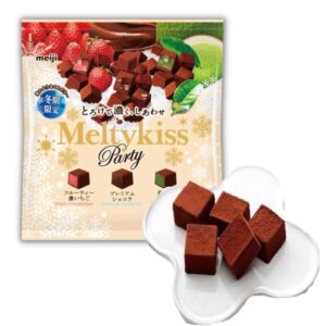 Socola tươi Meiji Melty Kiss Party tổng hợp 3 vị 150g - Hàng Nhật nội địa