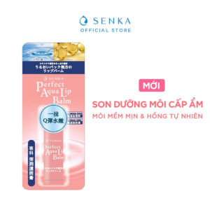 Son dưỡng môi cấp ẩm Senka Prefect Aqua Lip Balm 4.5g (ban ngày)