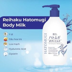 Sữa Dưỡng Thể Ban Đêm Hatomugi The Body Milk 400ml