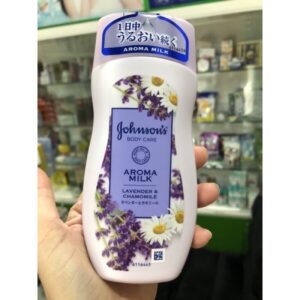 JOHNSON- Sữa dưỡng thể hương lavender và hoa cúc 200mL - Hàng Nhật nội địa