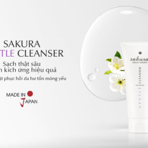 Sữa rửa mặt Dành cho da nhạy cảm Sakura Sensitive Gentle Cleansing Foam (mã mới)