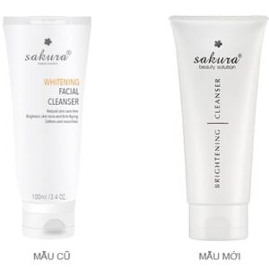 Sữa rửa mặt giúp làm sạch và sáng da Sakura Brightening Cleanser