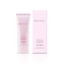 ( Mua 1 Tặng 1) Serum CC chống nắng nâng tông dưỡng trắng 3 trong 1 Senka SPF50+ PA++++ 40g