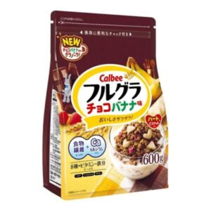 Ngũ cốc Calbee chocolate và chuối 600g- Hàng Nhật nội địa