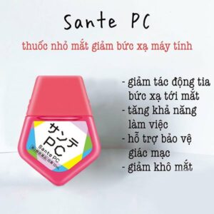 Nhỏ mắt Santen PC ngừa ánh sáng xanh--Hàng Nhật Nội Địa