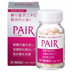 Viên uống trị mụn trứng cá Pair 60 viên