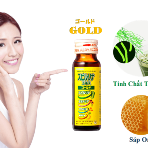 Tinh chất tảo tươi Spirulina Extract Gold (hộp 10 lọ)