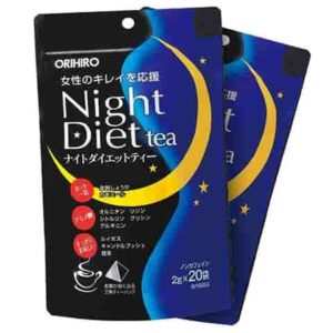 ORIHIRO- Trà hỗ trợ giảm cân ban đêm Night Diet Tea 20+4 gói