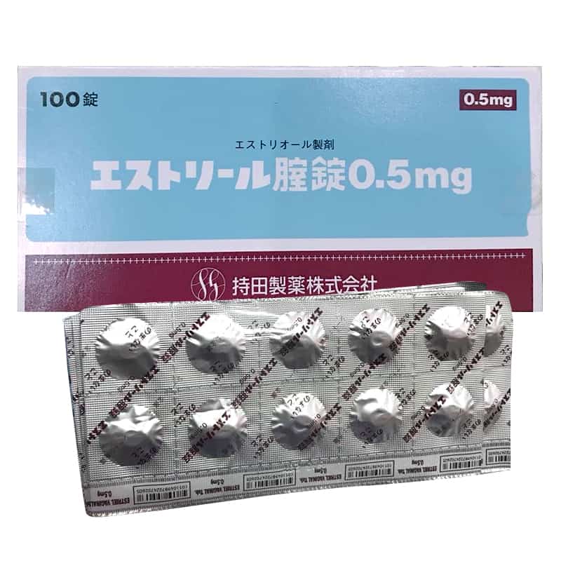 Thuốc Đặt Phụ Khoa Estoril 0.5mg Nhật Bản Chữa Viêm Se Khít | iKute