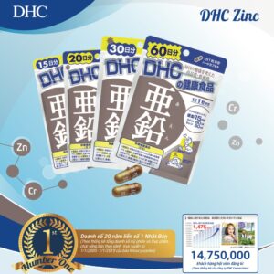 DHC- Viên uống bổ sung kẽm DHC 60 ngày