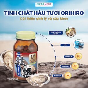 Viên Uống Tinh Chất Hàu Tươi Orihiro Tăng Cường Sinh Lý 120 viên ( 30 ngày)