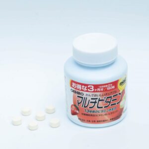 Viên Nhai Bổ Sung Vitamin Tổng Hợp Orihiro 180 Viên - Hàng Nhật nội địa